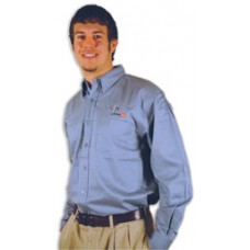 Port Authority Blue Button Down Dress shirt with Jet